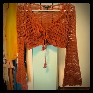 Crochet crop top 🌺🌺